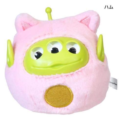 トイストーリー ぬいぐるみ ミツメぬいコロン エイリアン ハム ディズニー アイアップ