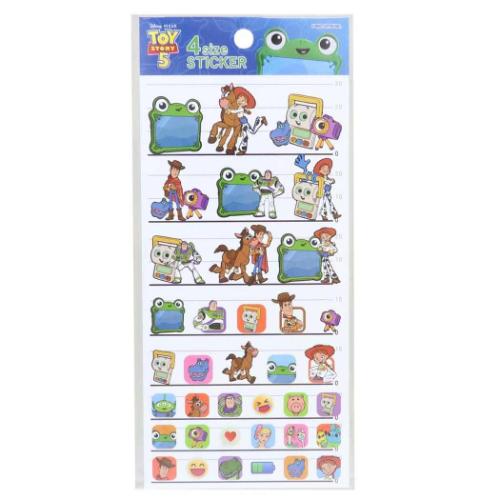 【未開封】Number_i ステッカー 4種セット トイストーリー5 シールシート 4サイズステッカー 4size STICKER