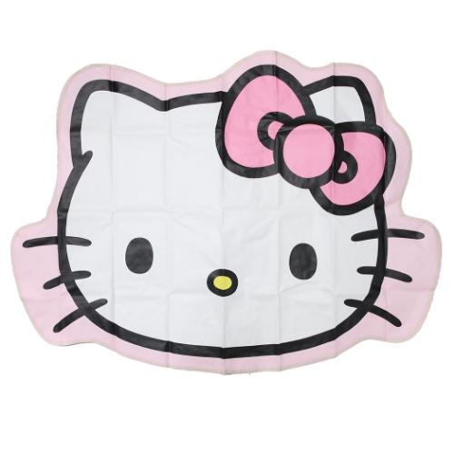 ハローキティ ピクニック用品 レジャーシート ラブリーフェイス