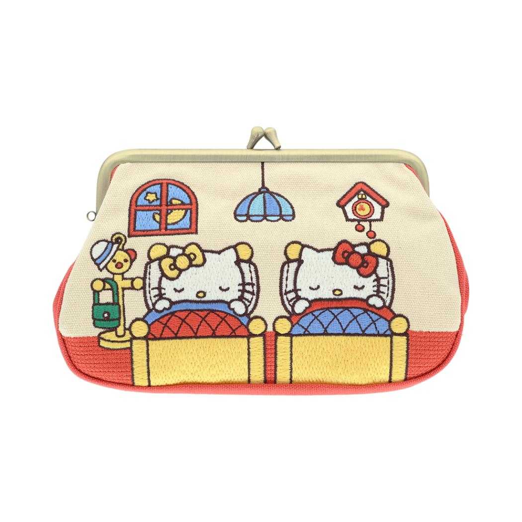 サンリオ 筆箱 畳刺繍ペンポーチ がま口 New Life Collection ハロー