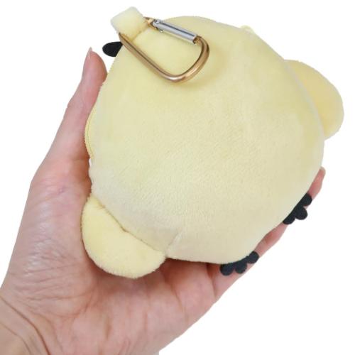 リラックマ ミニポーチ カラビナ付きぬいぐるみファスナーマスコット