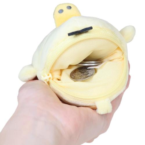 キイロイトリ　小物入れぬいぐるみ リラックマ ミニポーチ カラビナ付きぬいぐるみファスナーマスコット