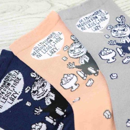 ムーミン 女性用靴下 レディース ロークルーソ...の詳細画像1