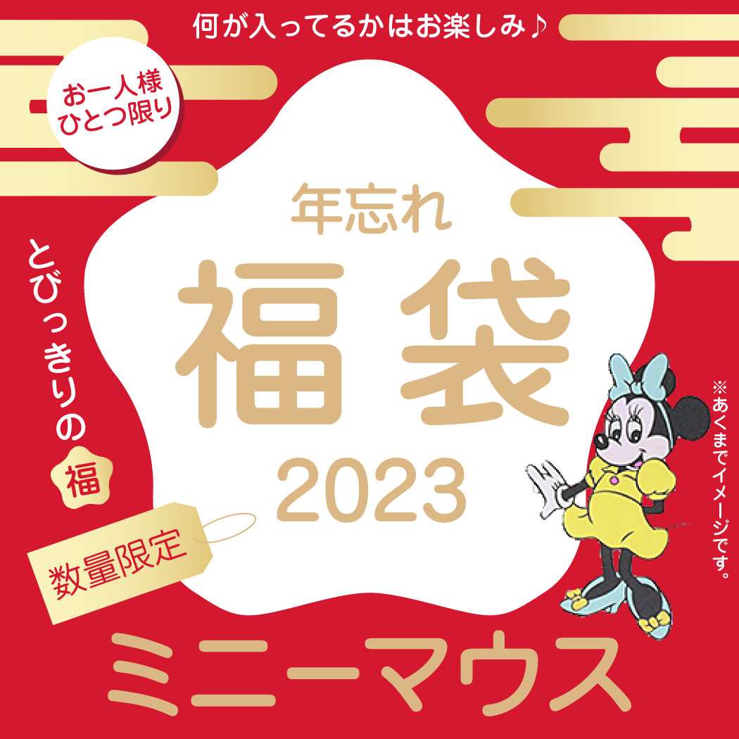 ミニーマウス 年忘れ 福袋 2023 キャラクターグッズ 送料無料｜cinemacollection