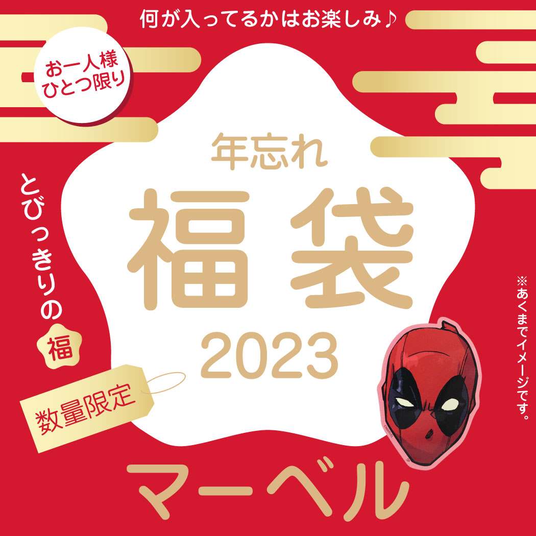 マーベル 年忘れ 福袋 2023 キャラクターグッズ 送料無料