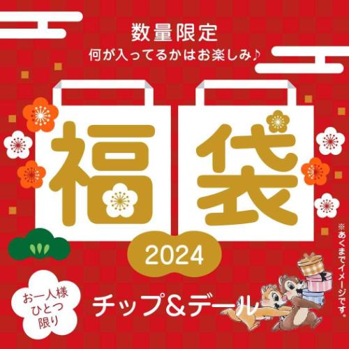 【お一人様1個】チップ＆デール 迎春福袋 2024 キャラクターグッズ