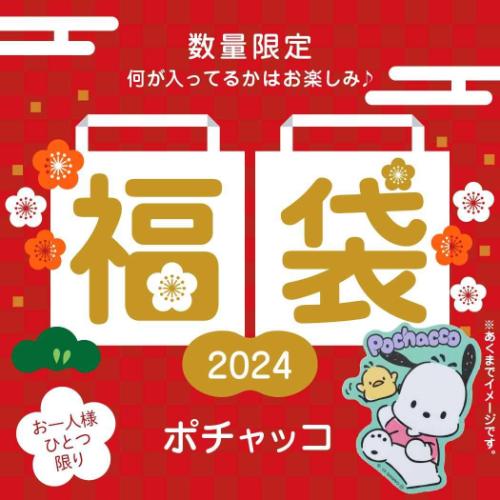 【お一人様1個】ポチャッコ 迎春福袋 2024 キャラクターグッズ