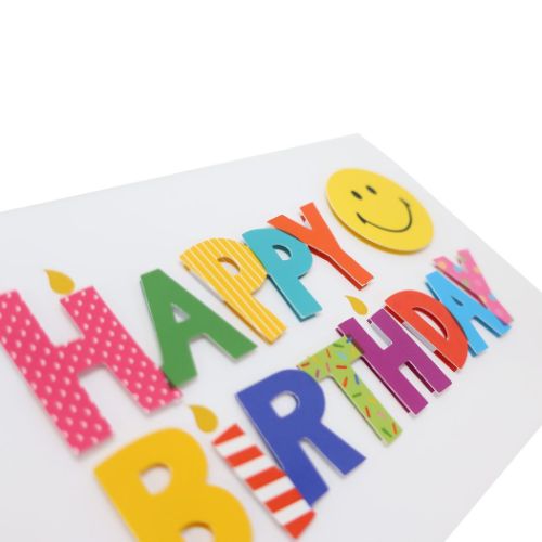 スプリング付きメッセージカード スマイリーフェイス グリーティングカード Smiley Face アクティブコーポレーション HAPPY BIRTHDAY GE-79 | スマイリー | 03