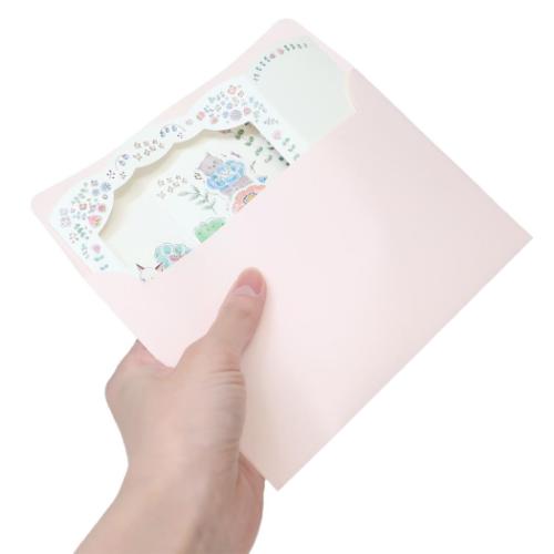 グリーティングカード トコロコムギ ポップアップカード 立体 バースデーカード 花 バースデー アクティブコーポレーション 誕生日 プレゼント メッセージカード 封筒付き