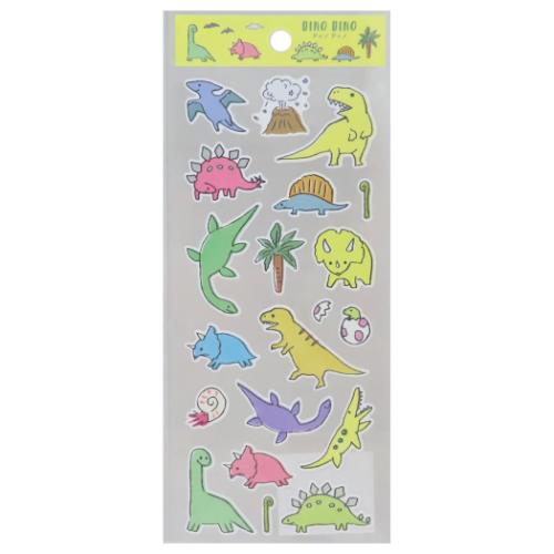 ペーパーシール シールシート DINO DINO アクティブコーポレーション デコシール かわいい