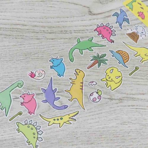 ペーパーシール シールシート DINO DINO アクティブコーポレーション デコシール かわいい