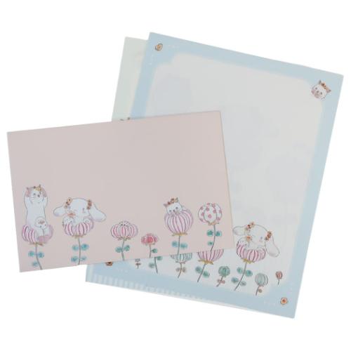 リトルツインスターズ 手紙セット レターセット キキ＆ララ ふわふわ