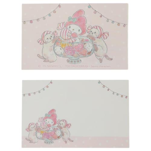トコロコムギxサンリオキャラクターズ ミニメッセージカード