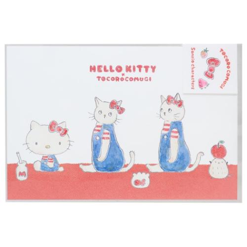 ハローキティ KTタビニツキWA6-5 和風カード 6枚 サンリオ POSTCARD