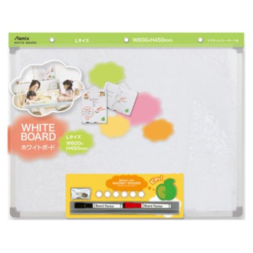 マグネットボード ホワイトボード Ｌ アスカ タテヨコ両用 オフィス用掲示板