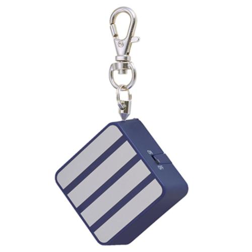 キッズ警報 反射防犯ブザー 抗菌タイプ ネイビー アスカ