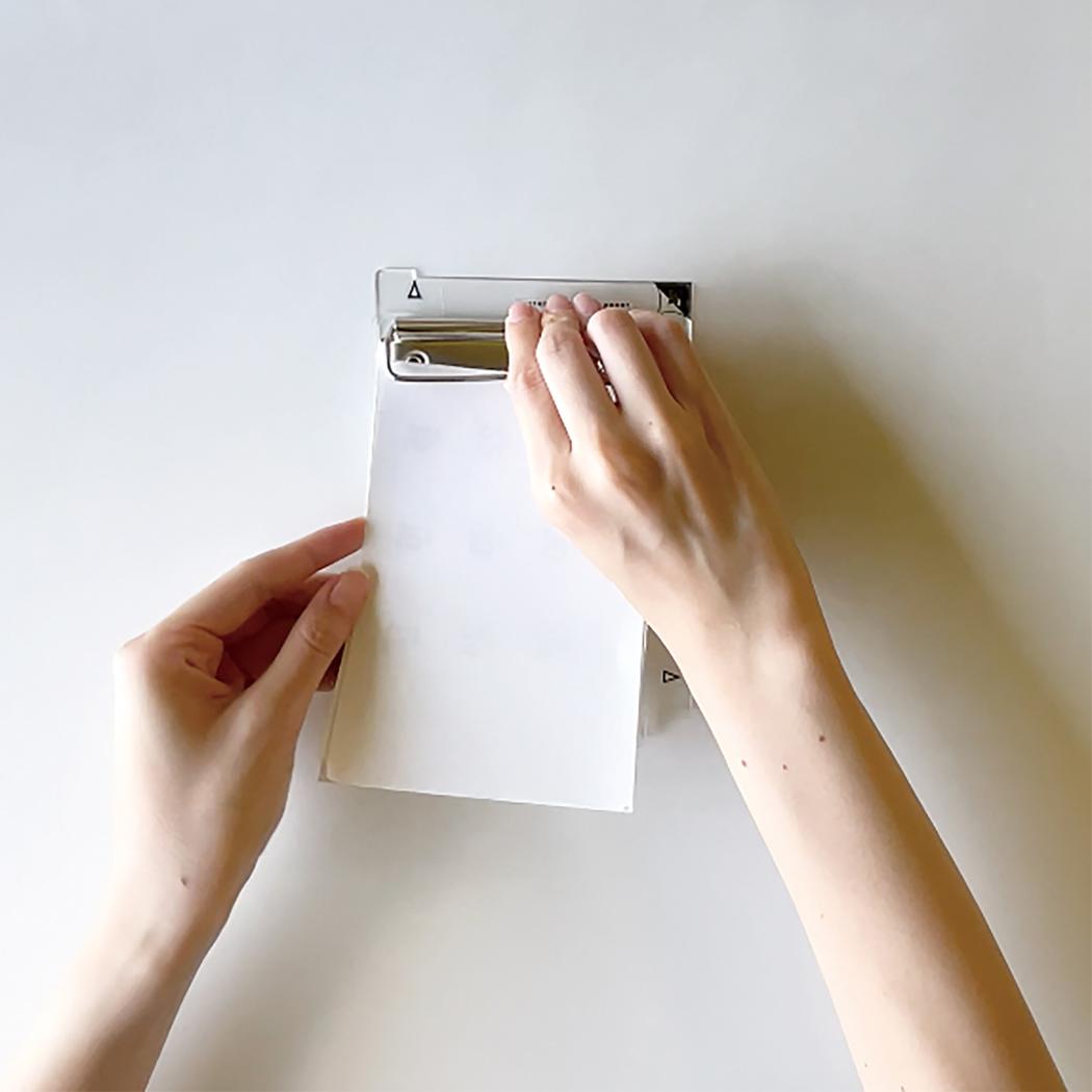 ペーパーカッター ヨンブンカッツ クリア クツワ 事務用品