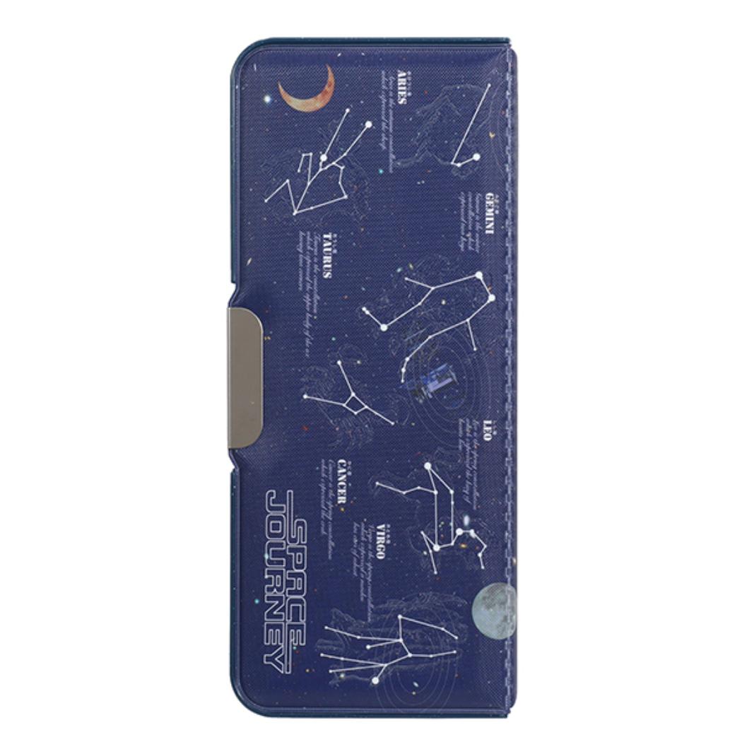 ピッタントン 筆箱 星座ネイビー クツワ 新学期準備文具 小学生 日本製