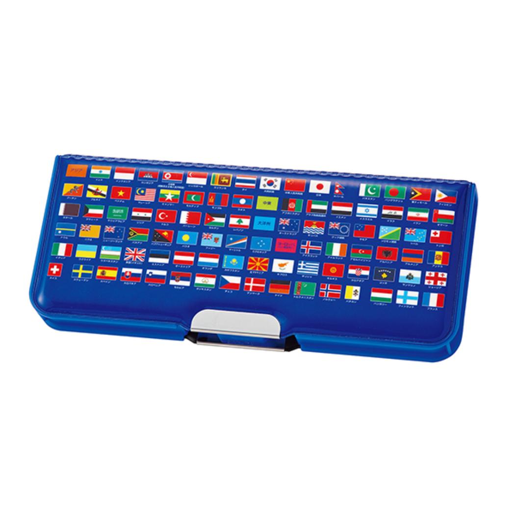 筆箱 ピッタントン 国旗大百科 クツワ