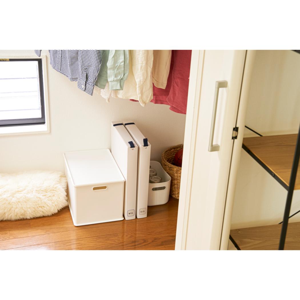 作品思い出ボックス 大 収納用品 ホワイト サクラクレパス 整理収納 おかたづけ