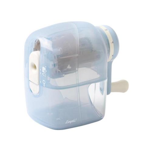 鉛筆けずり器 リビガク トガリターン 手動鉛筆削り ブルー 新学期準備文具