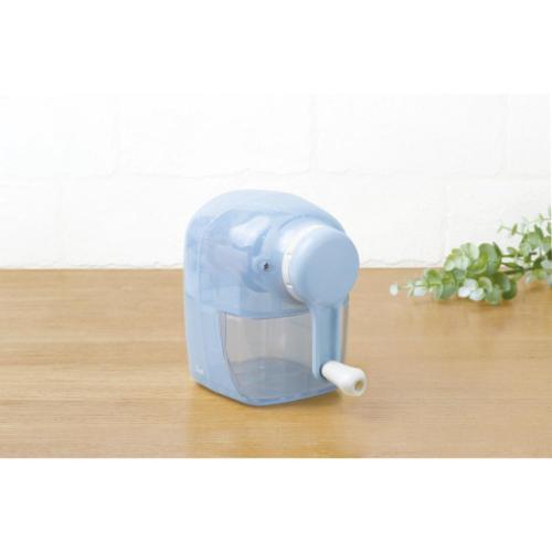 鉛筆けずり器 リビガク トガリターン 手動鉛筆削り ブルー 新学期準備文具