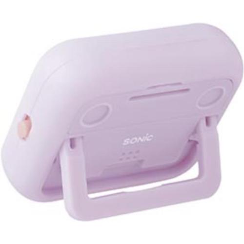 置時計 モチベプラス スタディタイマー ミニ LED付 バイオレット ソニック 勉強タイマー