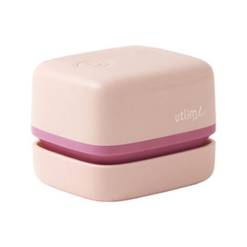 スージーコロン 乾電池式卓上そうじ機 ユートリムエル 掃除機 ソニック ピンク