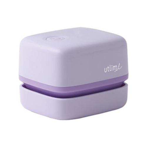 掃除機 ユートリムエル スージーコロン 乾電池式卓上そうじ機 バイオレット おそうじ