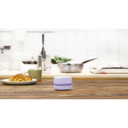 掃除機 ユートリムエル スージーコロン 乾電池式卓上そうじ機 バイオレット おそうじ