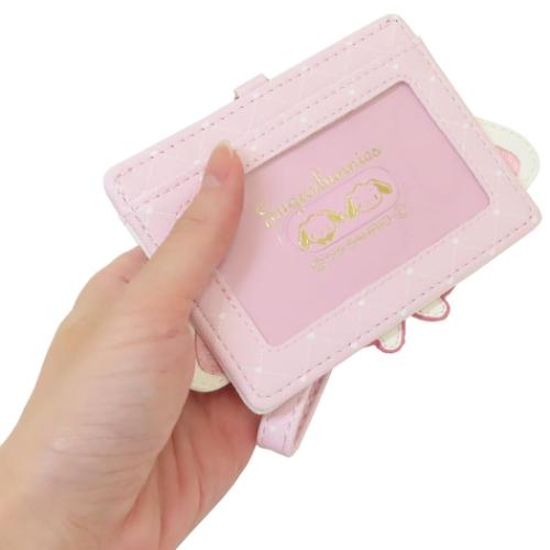 シュガーバニーズ リール付きパスケース 定期入れ サンリオ アルディ