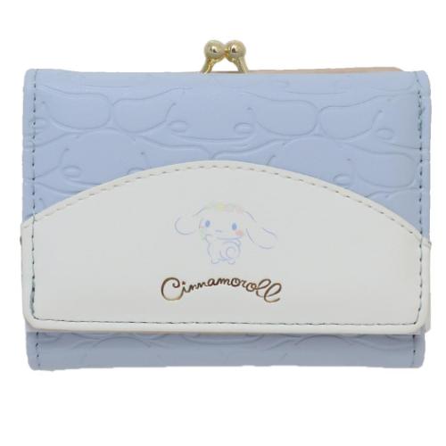 ミニウォレット 口金財布 三つ折り シナモロール サンリオ アルディ