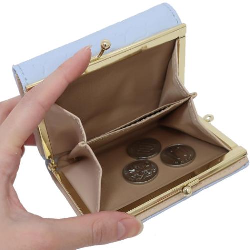 シナモロール キャラクター ミニウォレット 口金財布 三つ折り