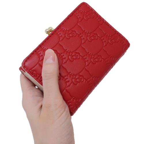 ミニウォレット 口金財布 三つ折り サンリオ ハローキティ アルディ