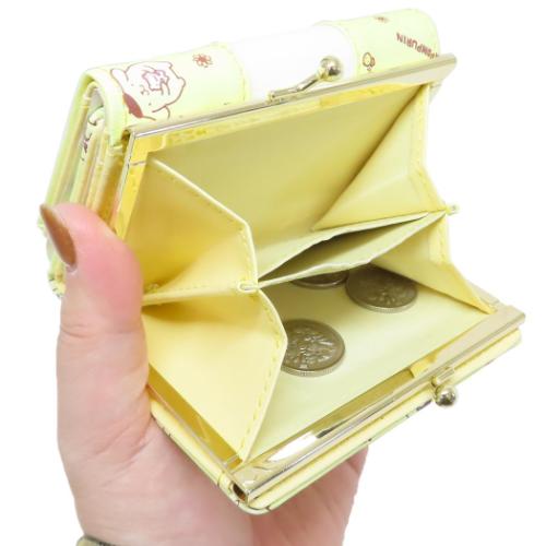ポムポムプリンの本革二つ折り財布が登場！｜サンリオ