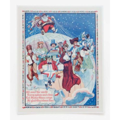シールクリスマス サンタクロースステッカー SANTA＆WORLD アミナコレクション｜cinemacollection