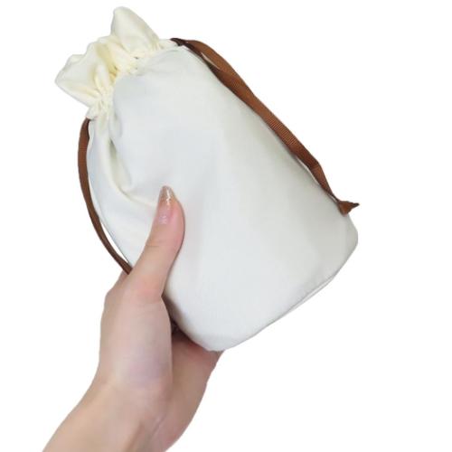 巾着袋 ドッグキンチャクポーチ WH CAVALIER いぬグッズ アミナコレクション 小物入れ