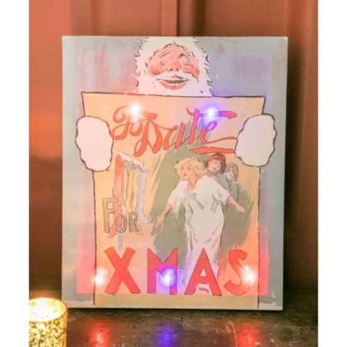 インテリアパネル サンタライトアートボード SANTA＆POSTER 北欧 アミナコレクション インテリア