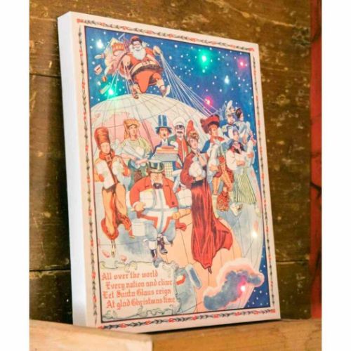 インテリアパネル サンタライトアートボード SANTA＆WORLD 北欧 アミナコレクション インテリア