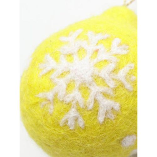 装飾品 クーゲルオーナメント YELLOW 北欧 アミナコレクション インテリア