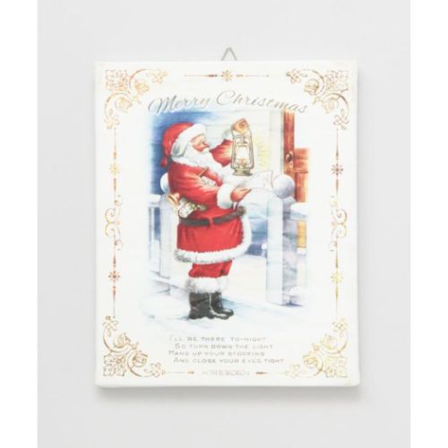 インテリアパネル クリスマスアートボード SANTA CLAUS 北欧 アミナコレクション ヨーロッパ雑貨