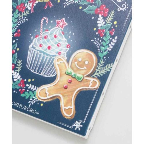 インテリアパネル クリスマスアートボード WREATH 北欧 アミナコレクション ヨーロッパ雑貨