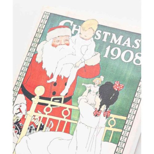 インテリアパネル サンタクロースアートボード SANTA＆GIRL 北欧 アミナコレクション