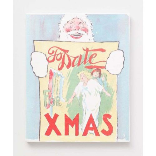 インテリアパネル サンタクロースアートボード SANTA＆POSTER 北欧 アミナコレクション インテリア
