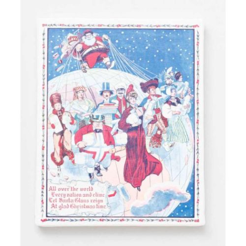 インテリアパネル サンタクロースアートボード SANTA＆WORLD 北欧 アミナコレクション インテリア