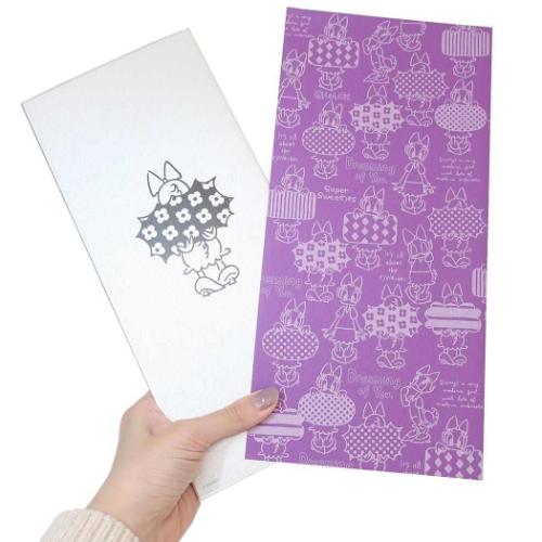 デイジーダック キャラクター 色紙 2つ折りスリム色紙 ディズニー