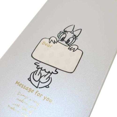 デイジーダック キャラクター 色紙 2つ折りスリム色紙 ディズニー