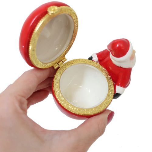 卓上収納 ヒンジボックス サンタアップル クリスマス APJ Xmas 小物