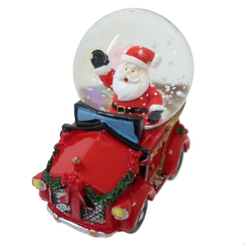 オブジェ スノーグローブ サンタカー クリスマス APJ プレゼント