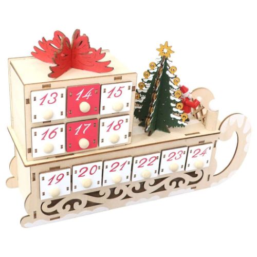 ★ぽこ★ アドベントカレンダー　クリスマスナイト　APJ インテリア雑貨 アドベントカレンダー スレイ クリスマス APJ